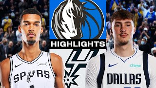 Victor Wembanyama - San Antonio Spurs - Dallas Mavericks