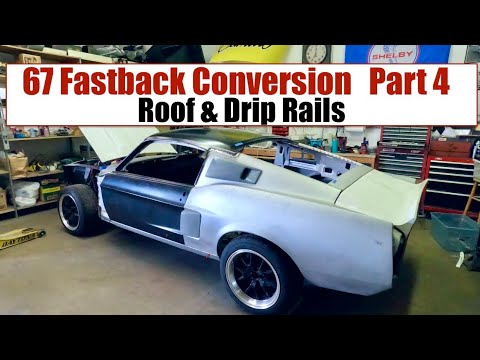 How To Convert a 67 Mustang Coupe to a Fastback  Part 4