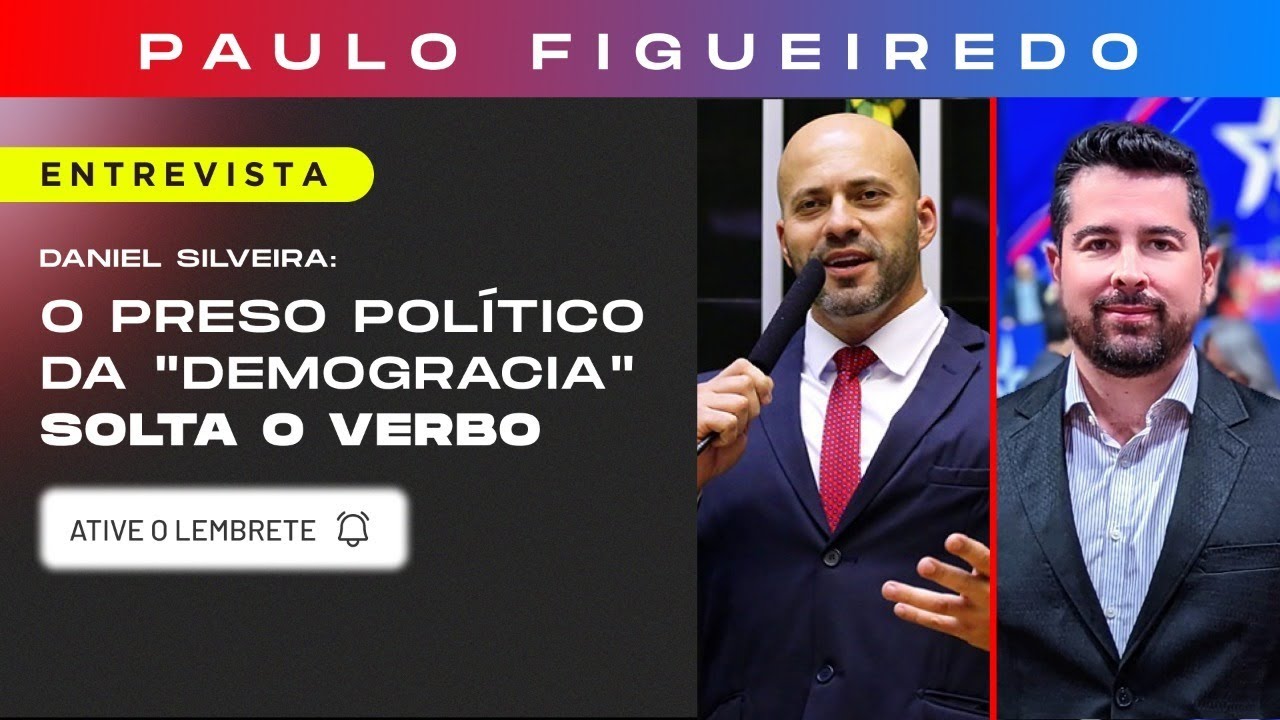 DANIEL SILVEIRA SOLTA O VERBO - Entrevista com o Preso Político da "Democracia" Brasileira