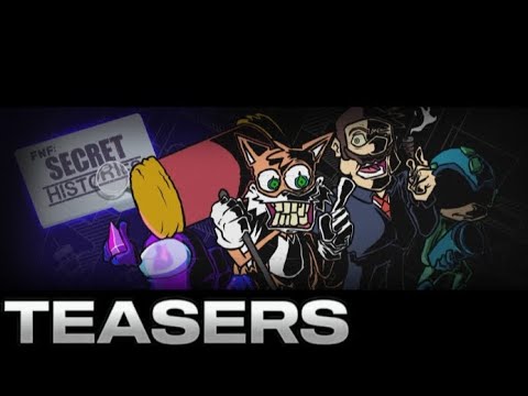 FNF: SECRET HISTORIES TEASERS!!!! | ONE JUMP MAN, CRYSTALIZED, CONTROL, FNF: SH X TDD AND MORE!!!!