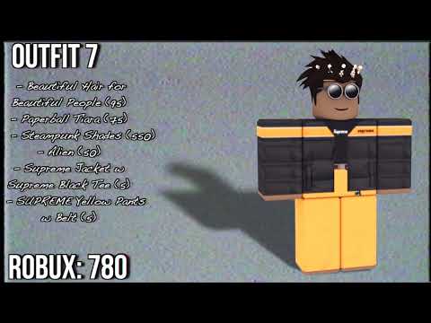 50 Cool Outfits On Roblox