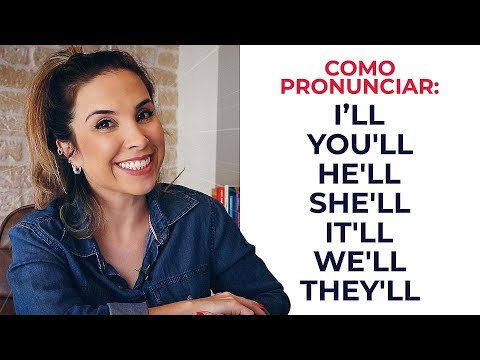 Como pronunciar contrações com WILL | 'LL
