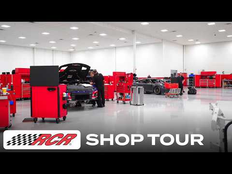 A Tour of the RCR Shop (A NASCAR Race Shop)