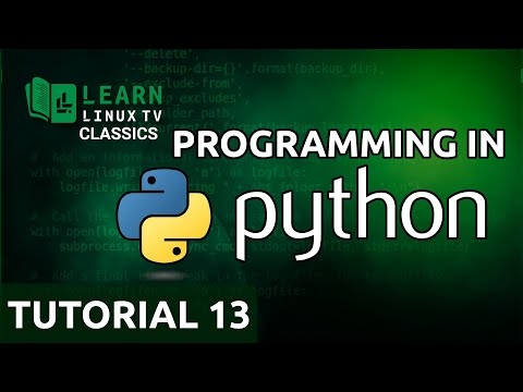 Coding In Python 13 User Input Learn Linux Tv Classics