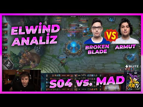 ELWIND S04 MAD MAÇINI İZLİYOR | BROKEN BLADE vs. ARMUT İZLİYOR