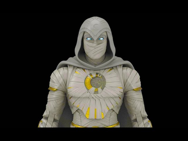 Vídeo relacionado con Marvel Hasbro Legends Series - Figura de Caballero Luna de 9.5 cm - Colección Retro 375 - A Partir de 4 años