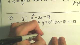 X-Intercepts and Y-Intercepts of a Functions and Finding Them! Example 2