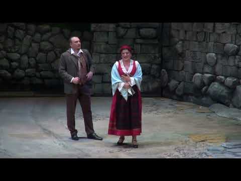 Tea Demurishvili & Zurab Anjaparidze ,,tu qui santuzza" ,,cavalleria rusticana"