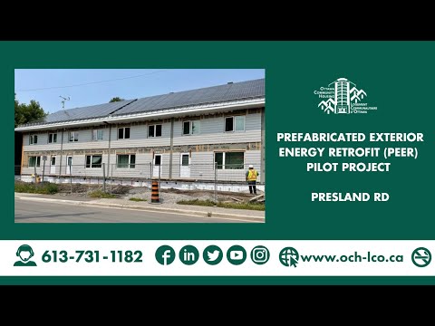 Prefabricated Exterior Energy Retrofit Project: Innovative Net-Zero Retrofit in Community Housing
