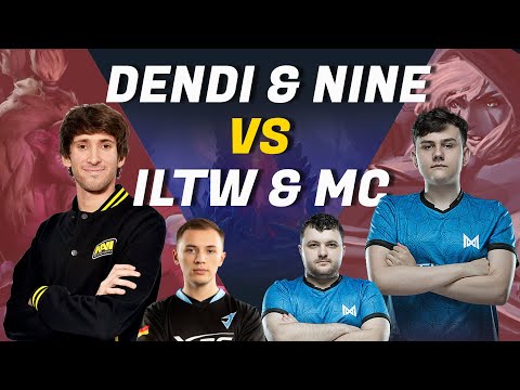 Dendi & Tundra.Nine VS Nigma ILTW & Mind ControL all start comback Dota 2 highlights
