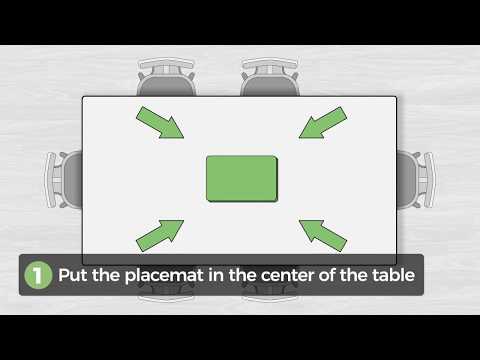 How to Set a Casual Dinner Table