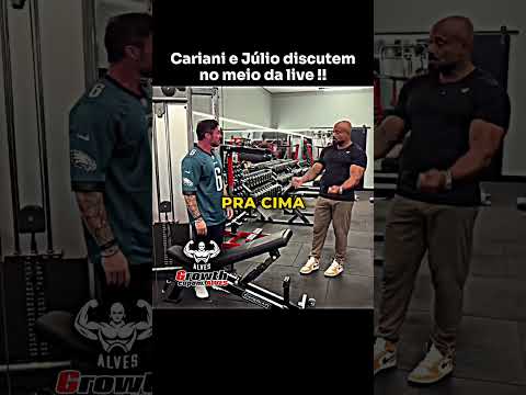 Baleatrin e Cariani discutem na live !! - #academia #renatocariani #juliobalestrin #musculação