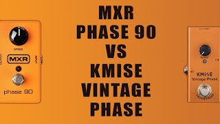 Video thumbnail for Kmise Vintage Phase VS MXR Phase 90 by Ryan Lutton