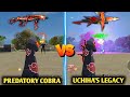 NEW MP40 UCHIHA S LEGACY VS PREDATORY COBRA MP40 DAMAGE ABILITY TEST IN FREE FIRE BEST MP40 SKIN