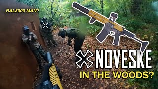 I TOOK A CQB GUN TO THE WOODS.... Noveske Ghetto blaster gameplay