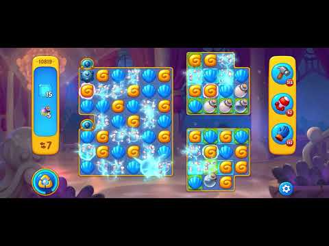 Fishdom level 10819 no boosters フィッシュダム ノーマル