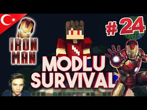 Minecraft Modlu Survival - Bölüm 24 - İRON MAN !