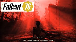 【fallout76 wastelanders実況】　ウェンディゴに写真を撮ってくれと頼まれたので、全力で撮った。