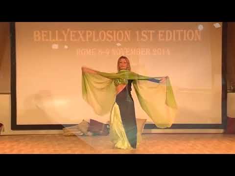 Nadia Nawaar :  galà show del "BellyExplosion (Rome) november 2014