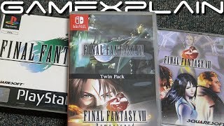 Final Fantasy VII on a Cartridge! Unboxing the FF7 & FF8 Double Pack for Nintendo Switch