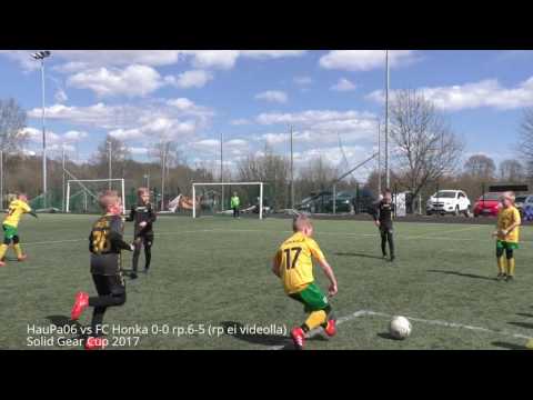 HauPa06 vs FC Honka 0-0 rp.6-5 (rp ei videolla) Solid Gear Cup 2017