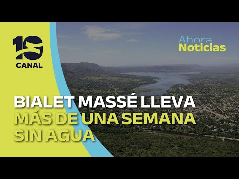 Crisis hídrica en Bialet Massé: vecinos cumplen más de una semana sin agua
