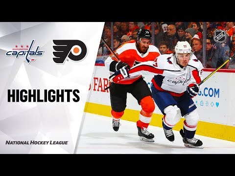 NHL Highlights | Capitals @ Flyers 1/8/20