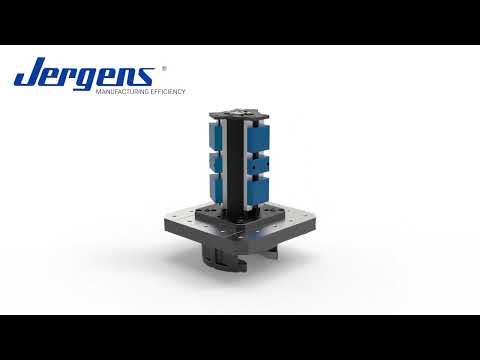 Jergens 3-Sided Vise Column on HAAS EC-500