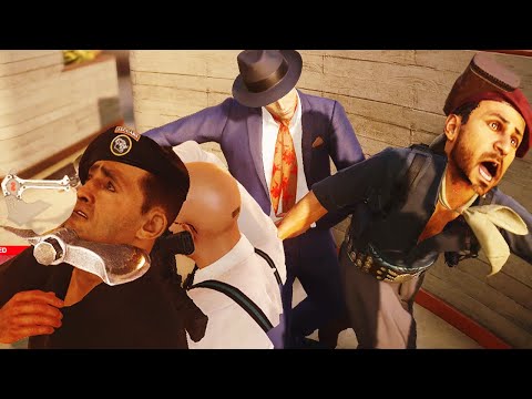 Mendoza Kill Everyone Challenge but I use BLADES - Hitman 3