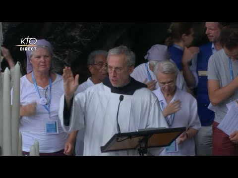 Chapelet du 13 août 2022 à Lourdes