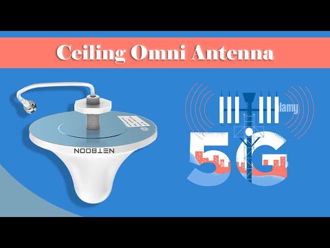 4dBi 5G Ceiling Mount Omni-Directional Coverage Indoor Antenna