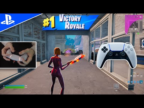 [1 HOUR] PS5 PRO Controller ASMR 😴 Handcam Fortnite Tilted Zone Wars 🎮