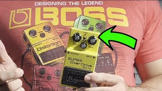 Everything you need to know about the Boss SD-1 pedal - JHS Pedals Morning Glory V4 Overdrive Guitar