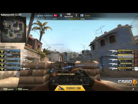 DreamHack Qualifier: ENCE vs Space Soldiers (Mirage)