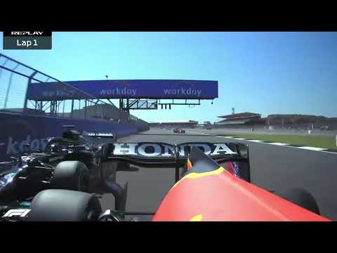 Verstappen vs Hamilton Crash ! - Verstappen Cam  #f1 #hamilton #verstappen