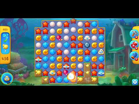 Fishdom - Level 463 - How to complete
