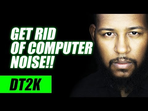 How to fix computer noise in studio monitors