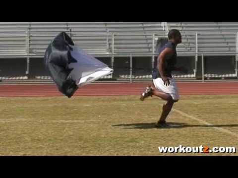 Workoutz.com - 40 Yard Dash with Double Resistance Chute