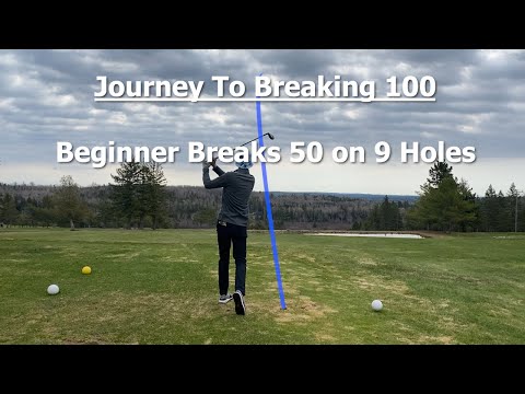 Front 9 at Petitcodiac Valley - Beginner Breaks 50 on 9 Holes