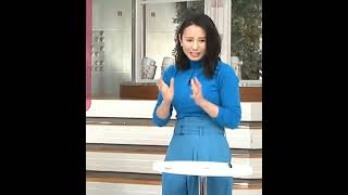 森川友貴アナ サムライブルーを着てWカップ応援