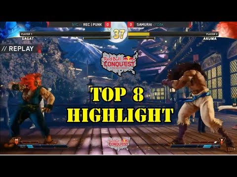 SFV Highlight Red Bull Conquest 2018 Finals TOP 8