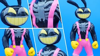 How to make Jax Mixed Venom Monster 🎪 The Amazing Digital Circus TADC Clay Figure