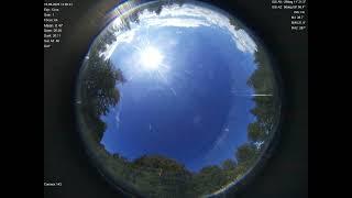 2025-09-15 All sky camera capture from Poiana Rusca Mountains, Romania
