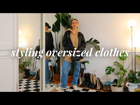 how to style baggy clothes | how to style oversized...