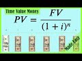 Time Value Of Money Finance TVM Formulas Calculations Annuities Present Value Future Value