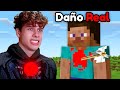 Minecraft But I M Getting Damaged In Real Life