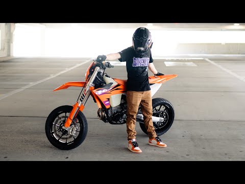 My 2024 KTM 450 SUPERMOTO