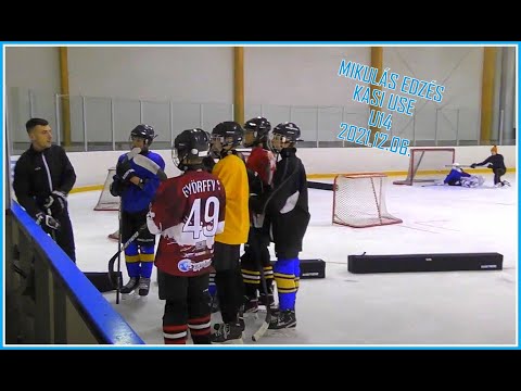 U14 KASI USE Mikulás jeges edzés (eredeti hangfelvétel) 2021.12.06. Kaposvár