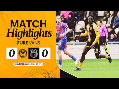 Highlights | Newport County 0-0 Grimsby Town