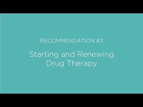 Starting and Renewing Drug Therapy - Choosing Wisely Canada